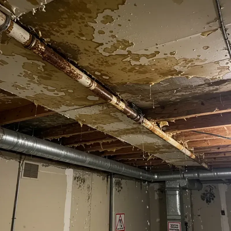 Ceiling Water Damage Repair in New Chicago, IN